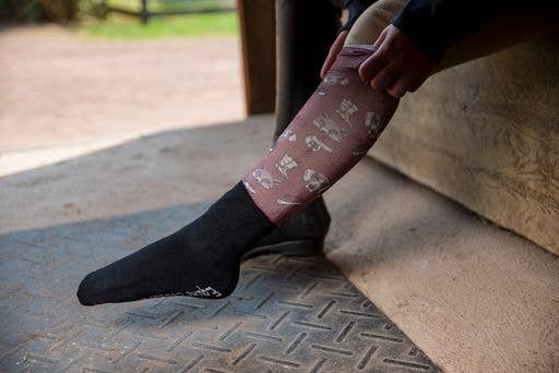 JPC Equestrian - Wholesale Socks - Women's - Equine Couture OTC Boot Socks69