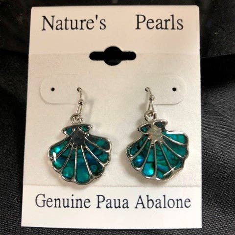 Darlene's Shells - Wholesale Dangle Earrings - SCALLOP SHL HOOK