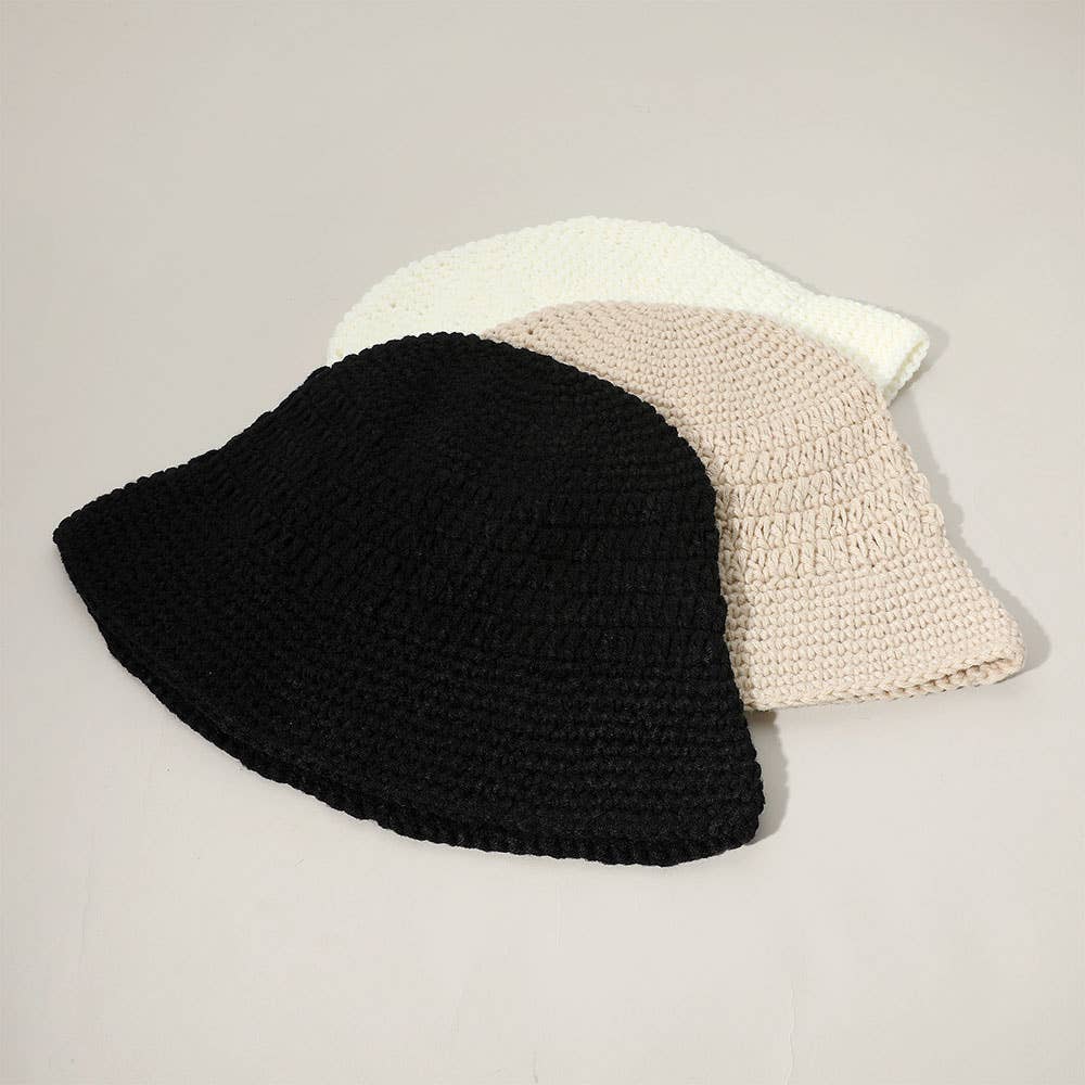 Sensibling Corp. - Vente Bob – femme - Chapeau seau en tricot au crochet8