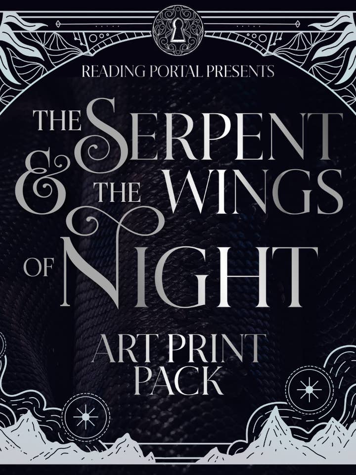 Le Serpent & les Ailes de la Nuit Pack d'Impressions Artistiques pour la vente par Reading Portal