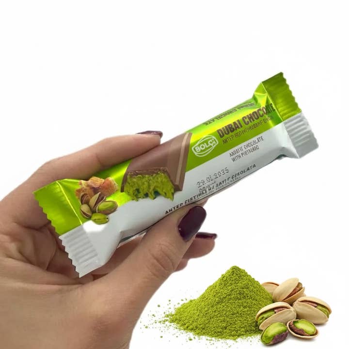 Aladdin - Wholesale Chocolate Bar - Dubai Chocolate Bar 30g Antep Pistachio Kadayif Halal0