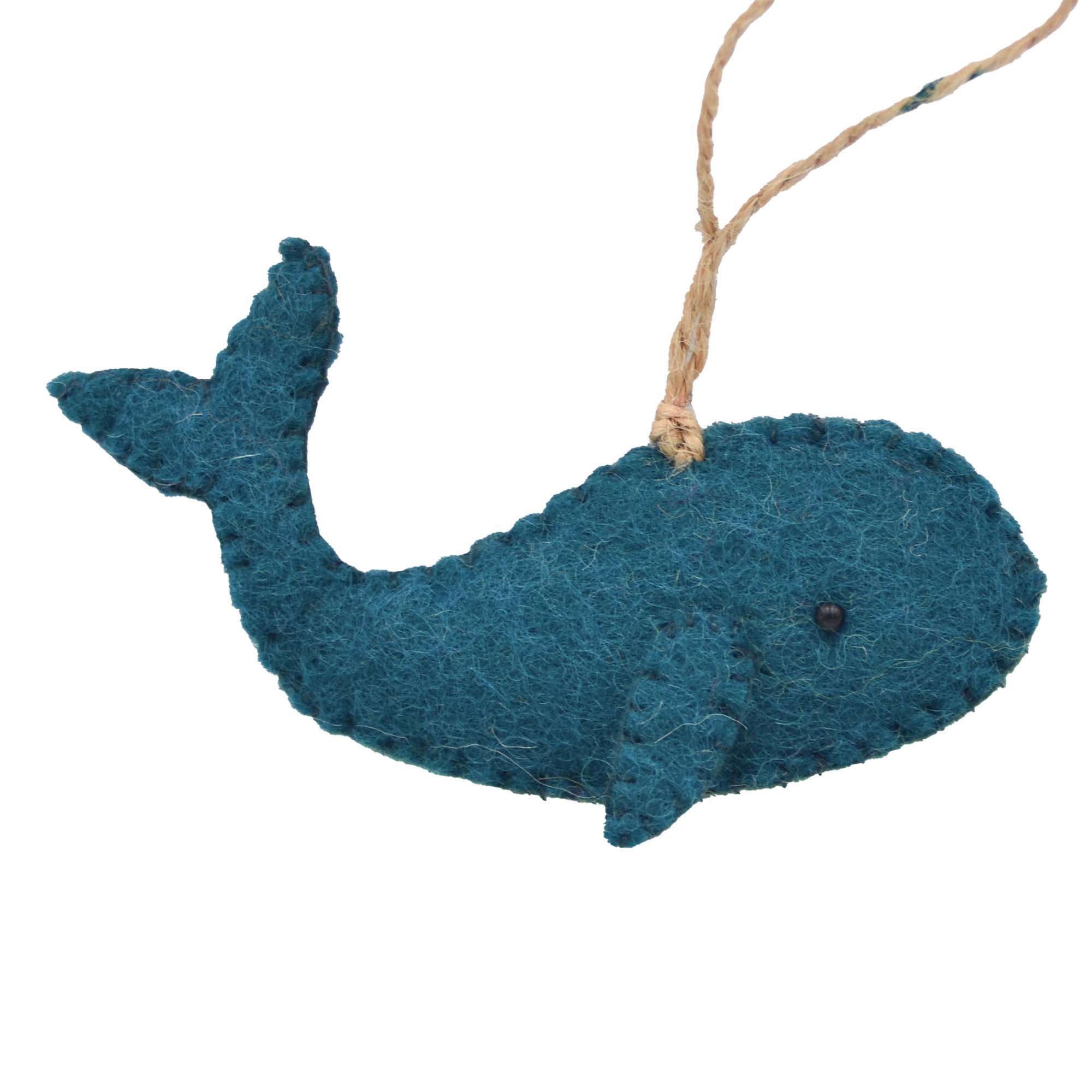 Global Crafts - Venta al por mayor Adornos - Ornamento de Ballena Ornamento de Fieltro2