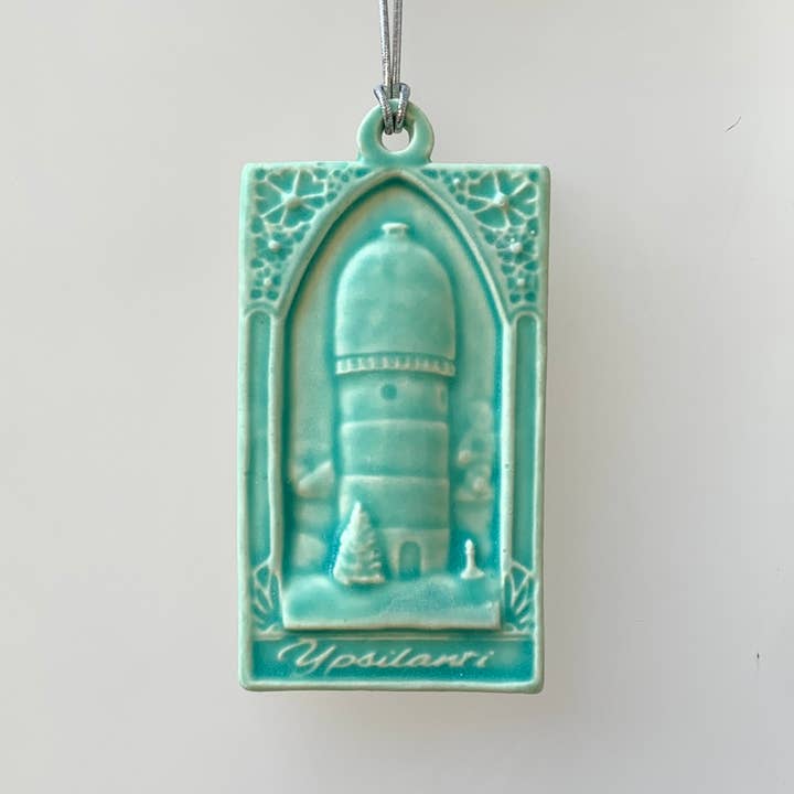 Whistling Frog Tile Inc. - Wholesale Ornament - Ypsilanti Ornament Michigan Gift Holiday EMU Ornaments