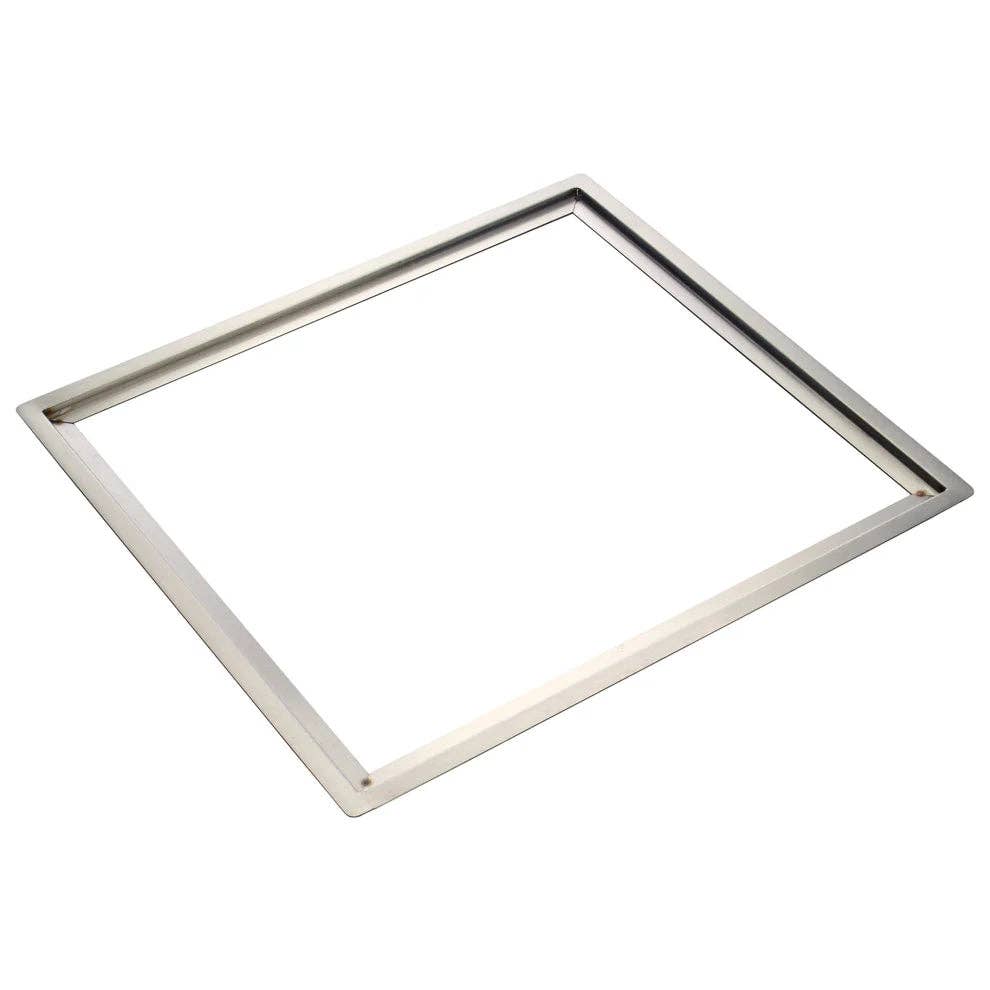 EcoQuality - Vendita all'ingrosso Elettrodomestici da cucina - EIDS-TR, Anello di finitura in acciaio inossidabile per piano cottura a induzione da incasso0