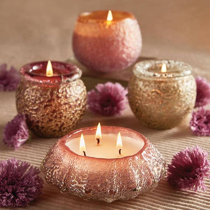 Angle - Wholesale Jar/Filled Candle - Gold Sugar Candle1