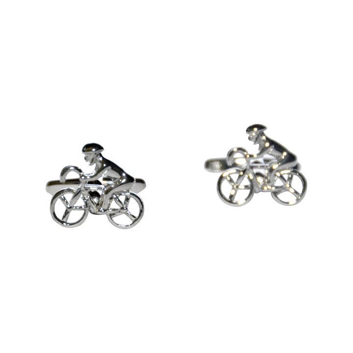AusCufflinks - Wholesale Cufflinks - Cyclist Cufflinks1