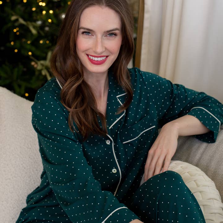 LS NOTCH COLLAR TOP & PANT GIFT SET for wholesale by LATTELOVE