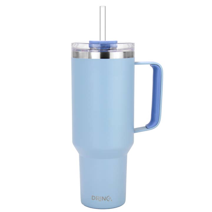 Drinco - Wholesale Insulated Mug/Tumbler - Drinco 40oz 30oz BigSur Tumbler with Handle Straw/Flip Lid