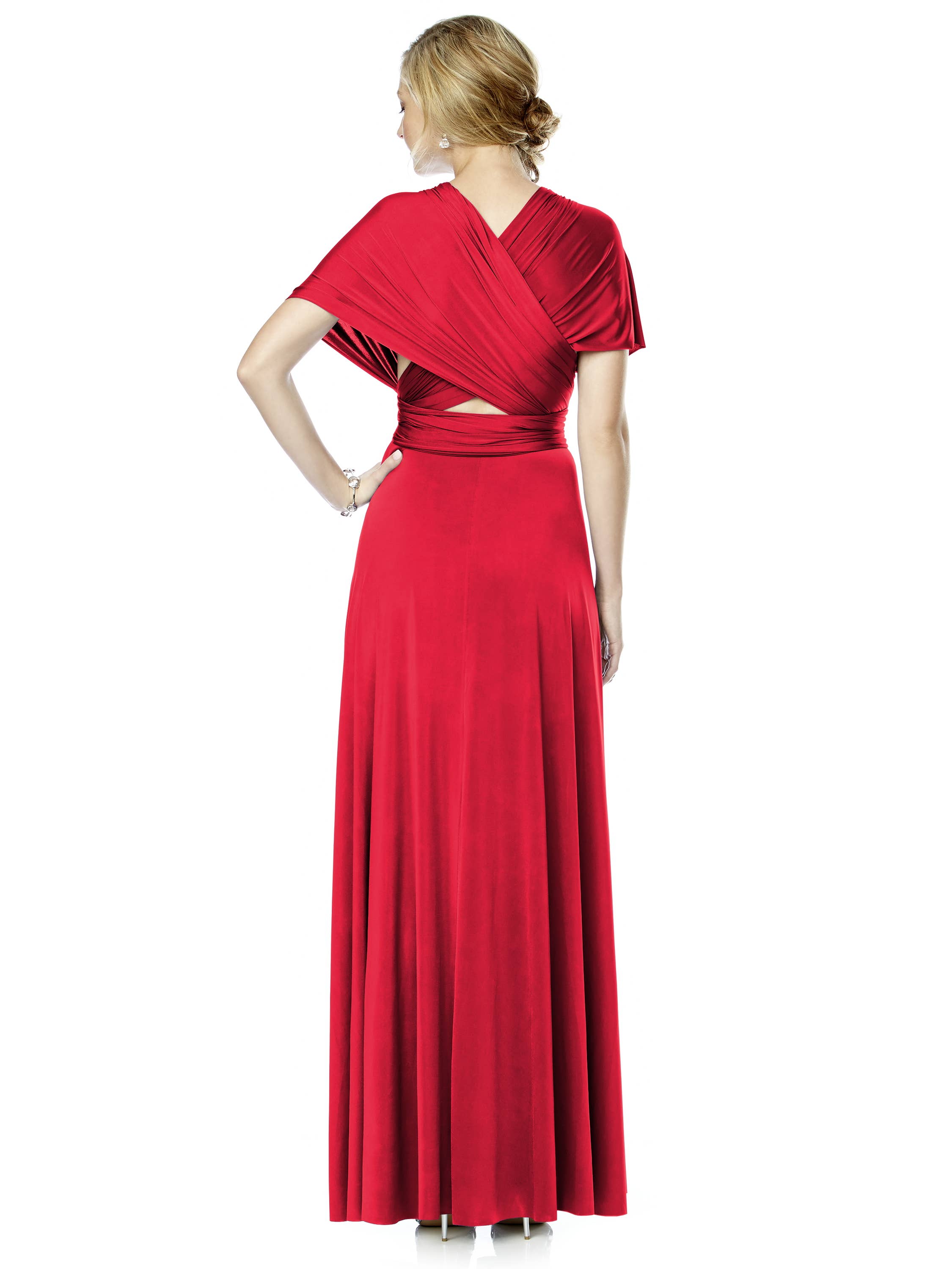 Dessy Group – Großhandel Kleid – Damen – Twist Wickelkleid: Lang86