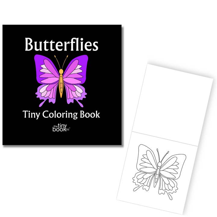 Papillons Petit Livre de Coloriage pour la vente par The Tiny Book Co. ™