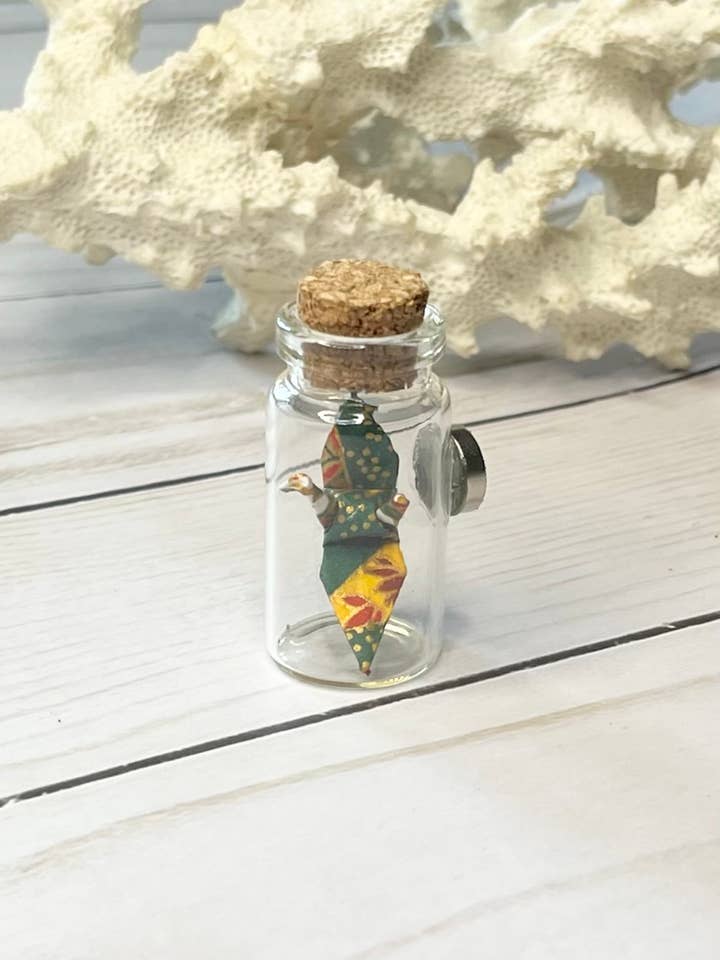 Origami Crane Magnet for wholesale by Branching Off Studio