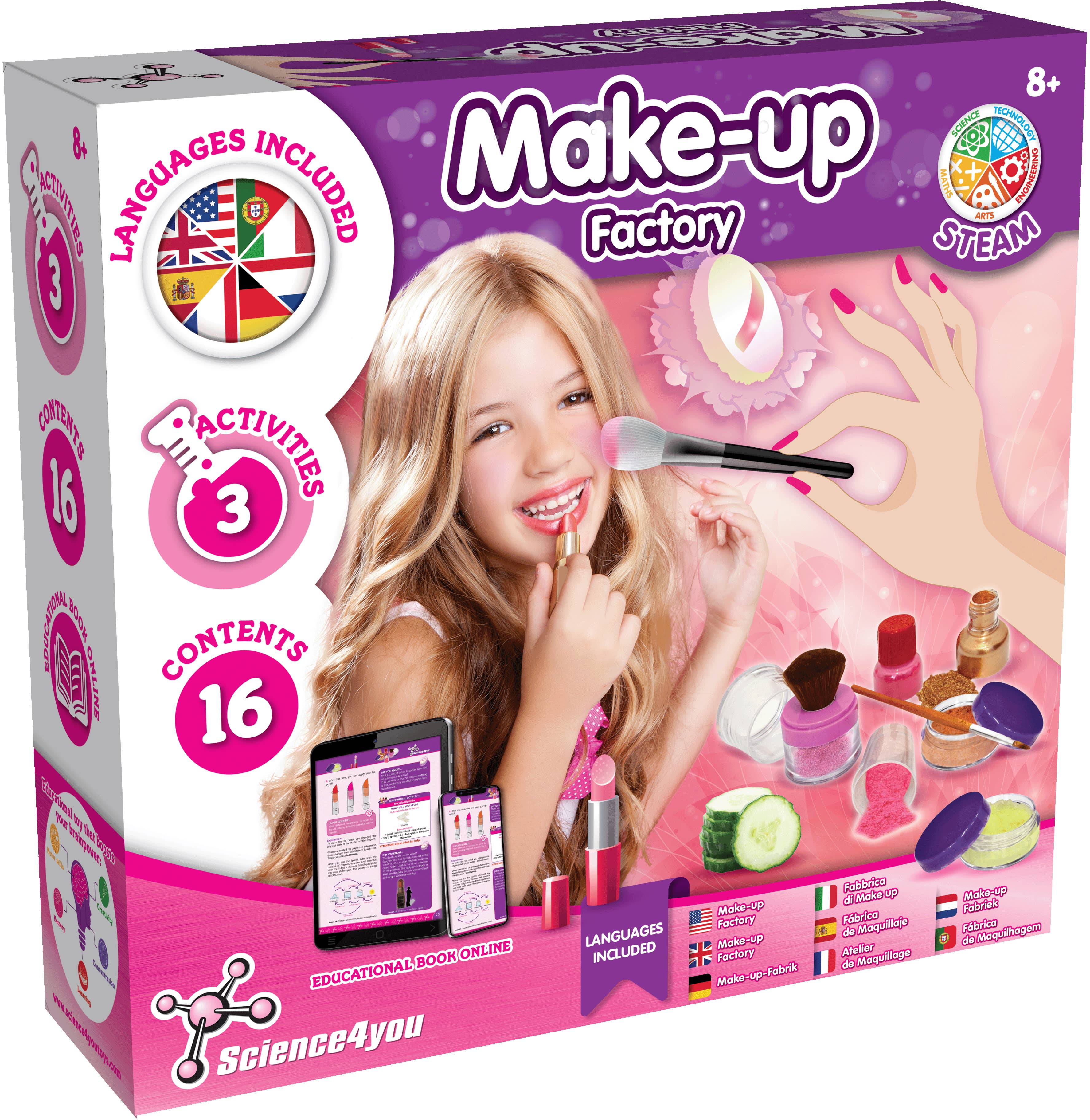 Science4you - Wholesale Toy Set - Kids - Make-up Factory Toy for Kids