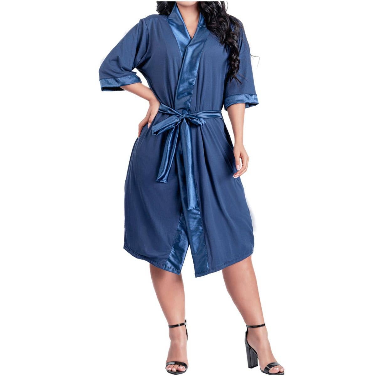 Lingerie Mart - Wholesale Robe - Women's - Kurvas Post Surgery Mastectomy Pajamas Women3