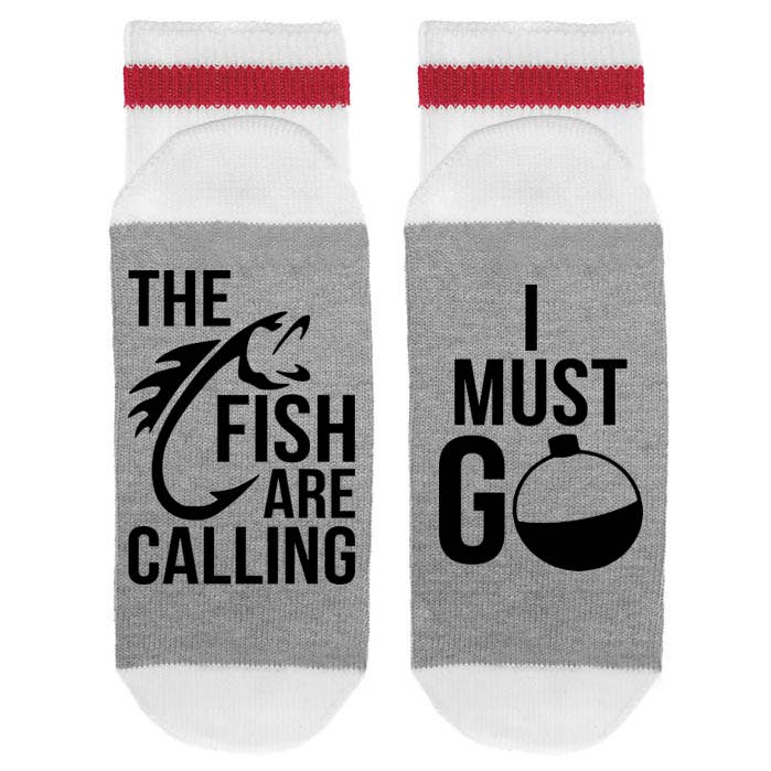 Sock Dirty to Me - Wholesale Socks - Men's - MENS - The Fish Are Calling I Must Go - Socks0