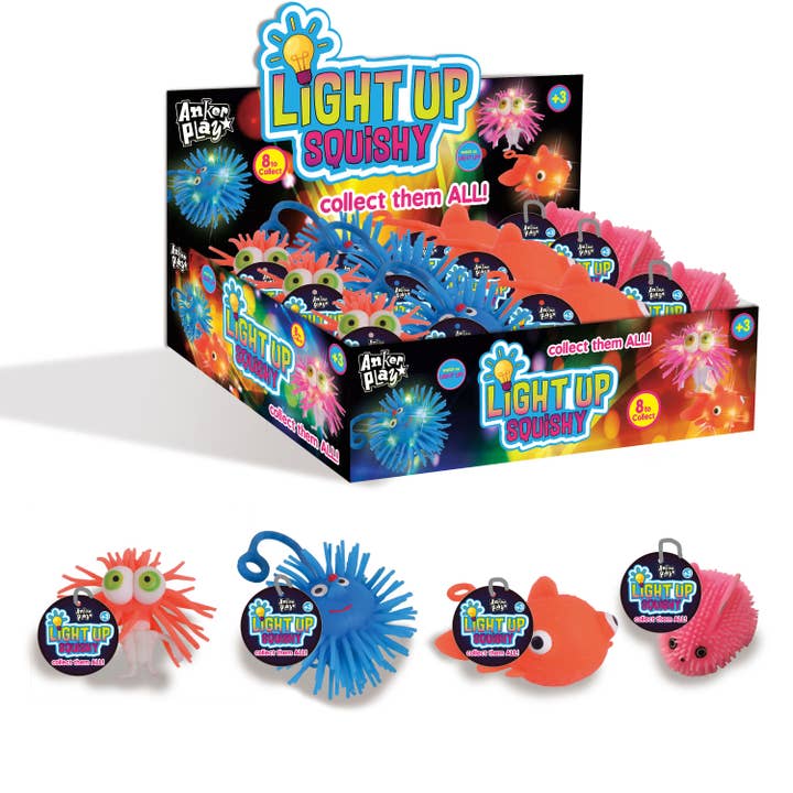 Anker Play Products - Wholesale Squishy Toy - Kids & Baby - Light-Up Squishy Assortment