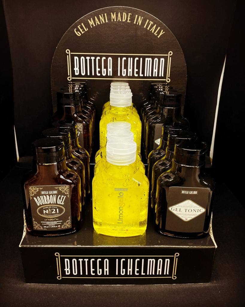 piuready – Engroshandel Hånddesinfektionsmiddel – LIMONGELLO hånddesinficerende gel - 100 ml (18 stk.)1