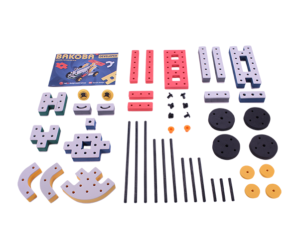 BAKOBA - Wholesale Building Set - Kids - Developer Toy Building Set with 49pcs, 3-6 Years1
