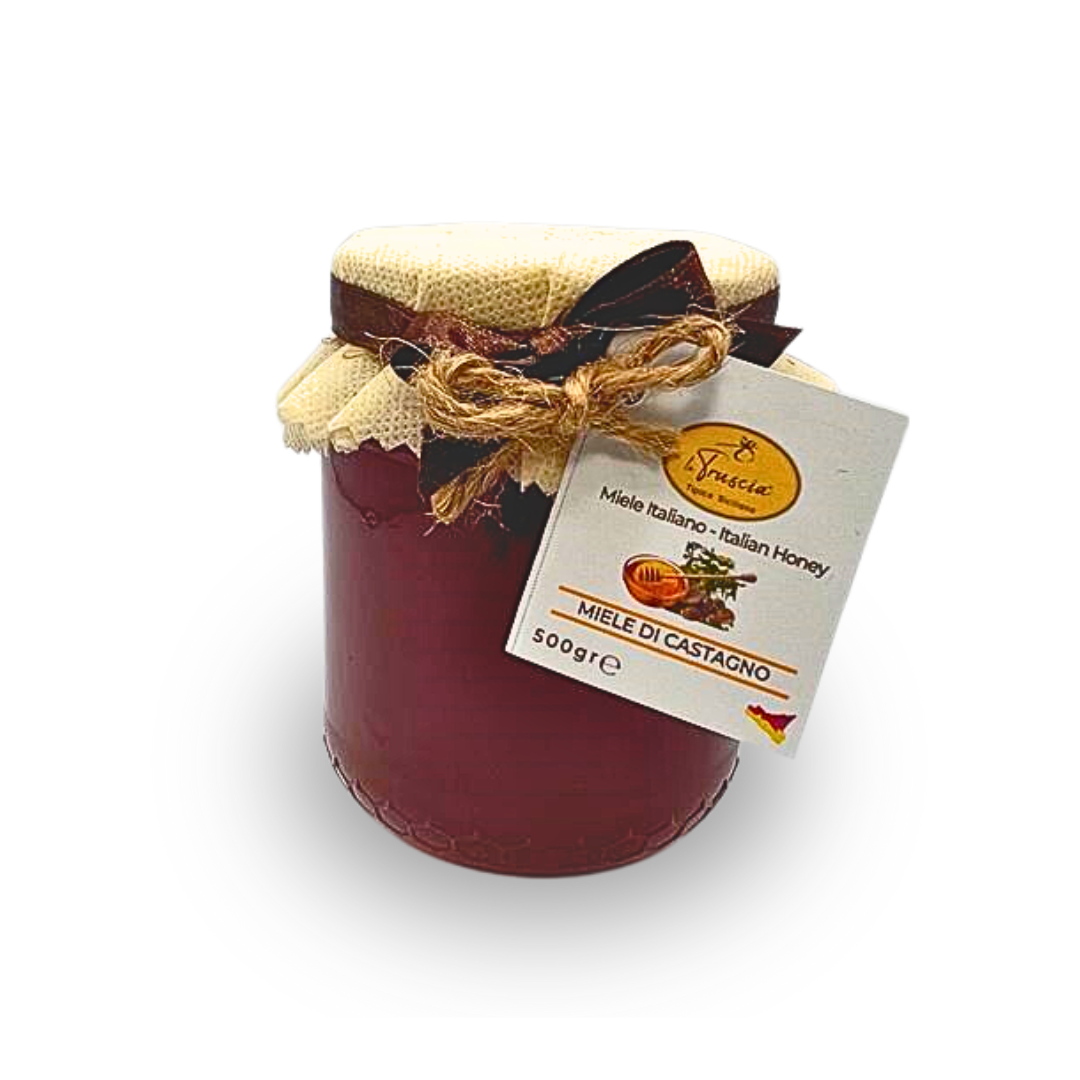La Truscia Tipico Siciliano - Wholesale Honing - Kastanjehoning 500gr1