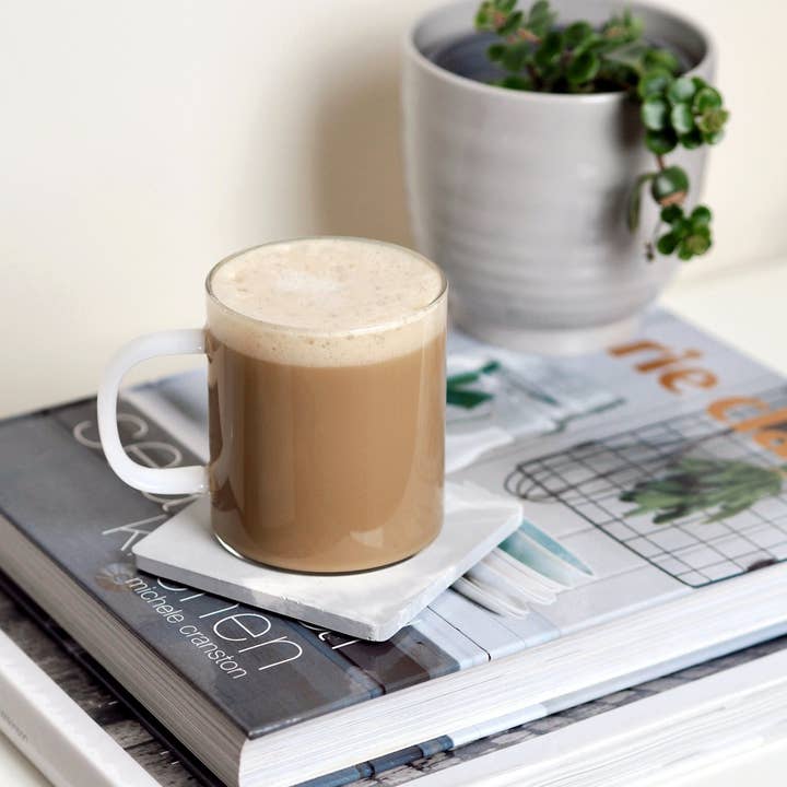 Concrete Square Coasters | Drink Coasters | Tableware for wholesale by Feathered Oak