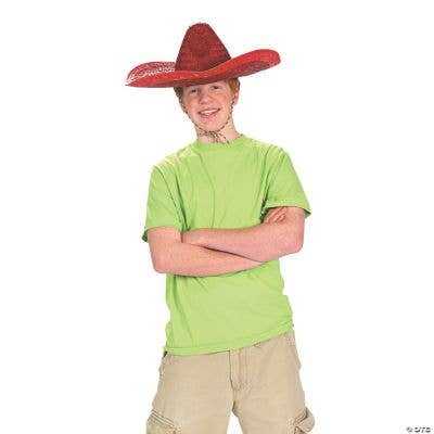 Fun Express - Wholesale Straw Hat - Unisex - ASST COLOR SOMBRERO HATS(UPC)1