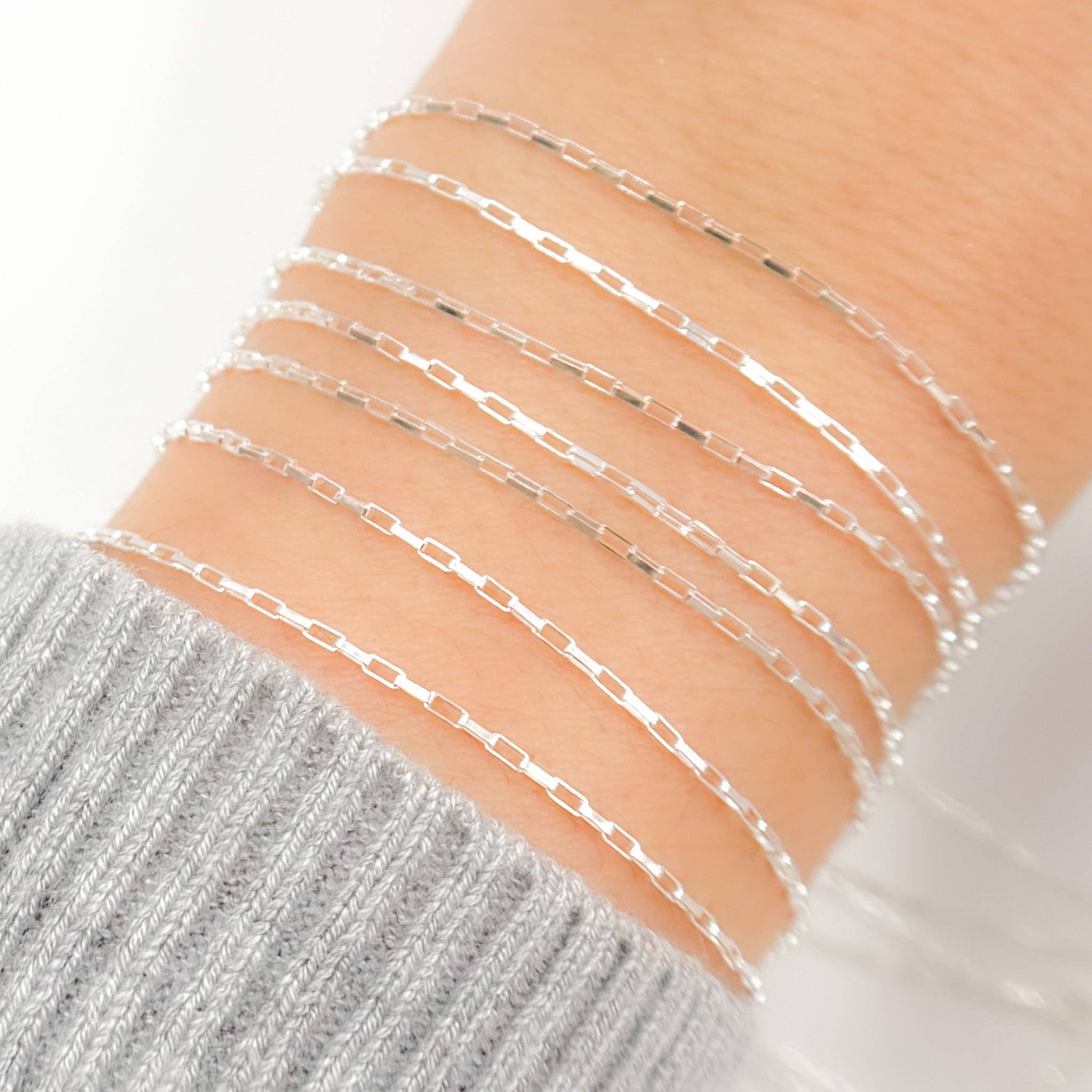 Jewels & Chains - Wholesale Link & Chain Necklace - V103SS. Sterling Silver Box Chain2