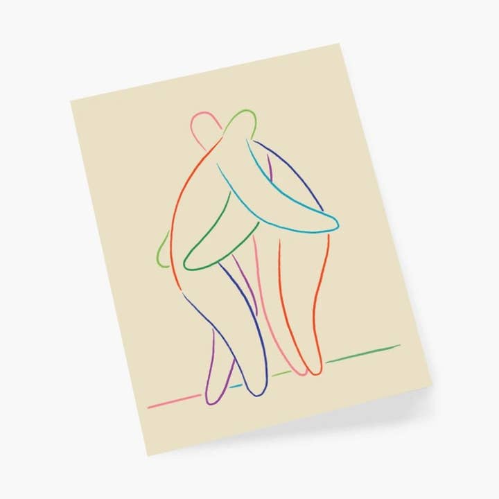 Hug Card - Case of 25 for wholesale by Cardsy