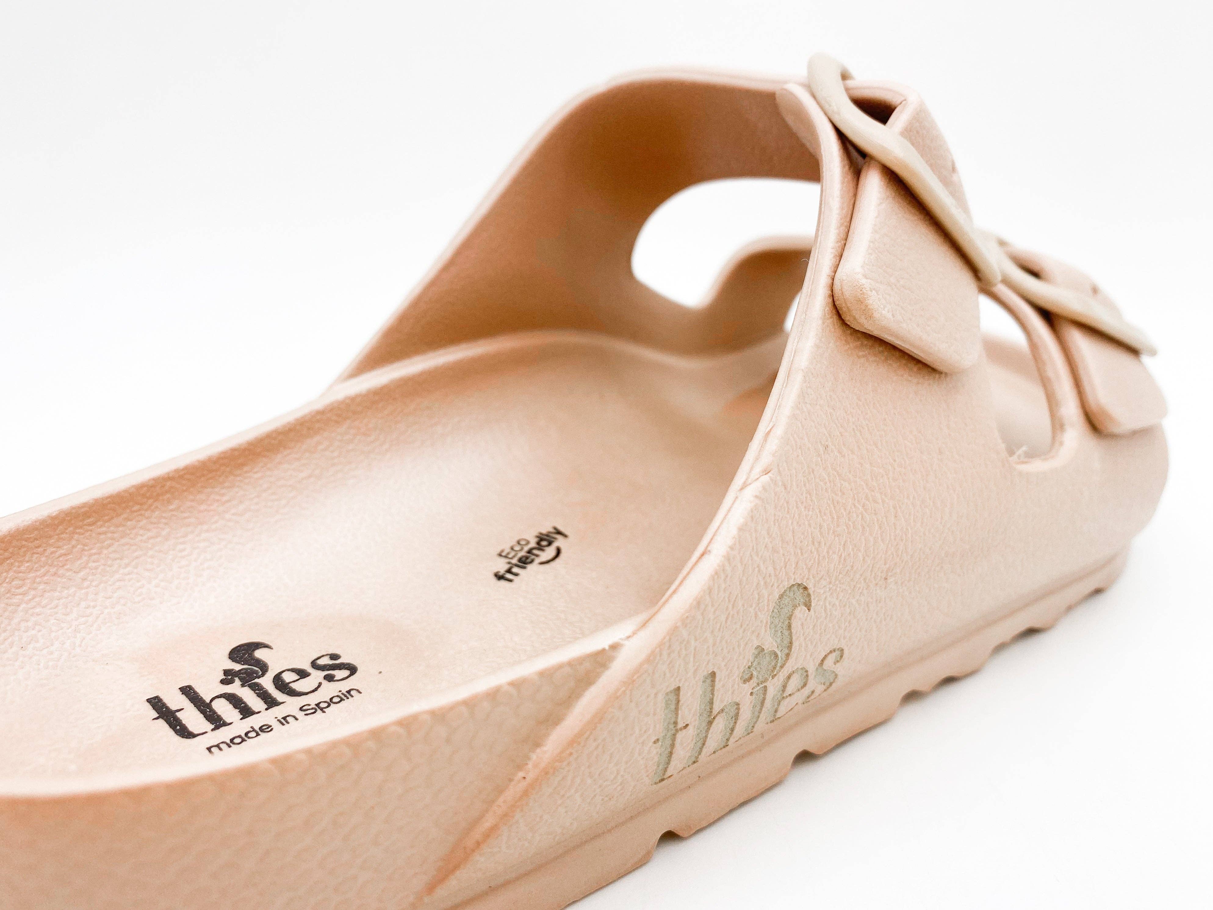 Bronze Sandália ecofoam vegana bronze thies 1856 ® para venda a revendedores na Faire7