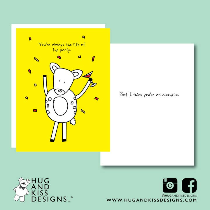 Viva Puff Bpa Card for wholesale by Hug and Kiss Designs Inc.