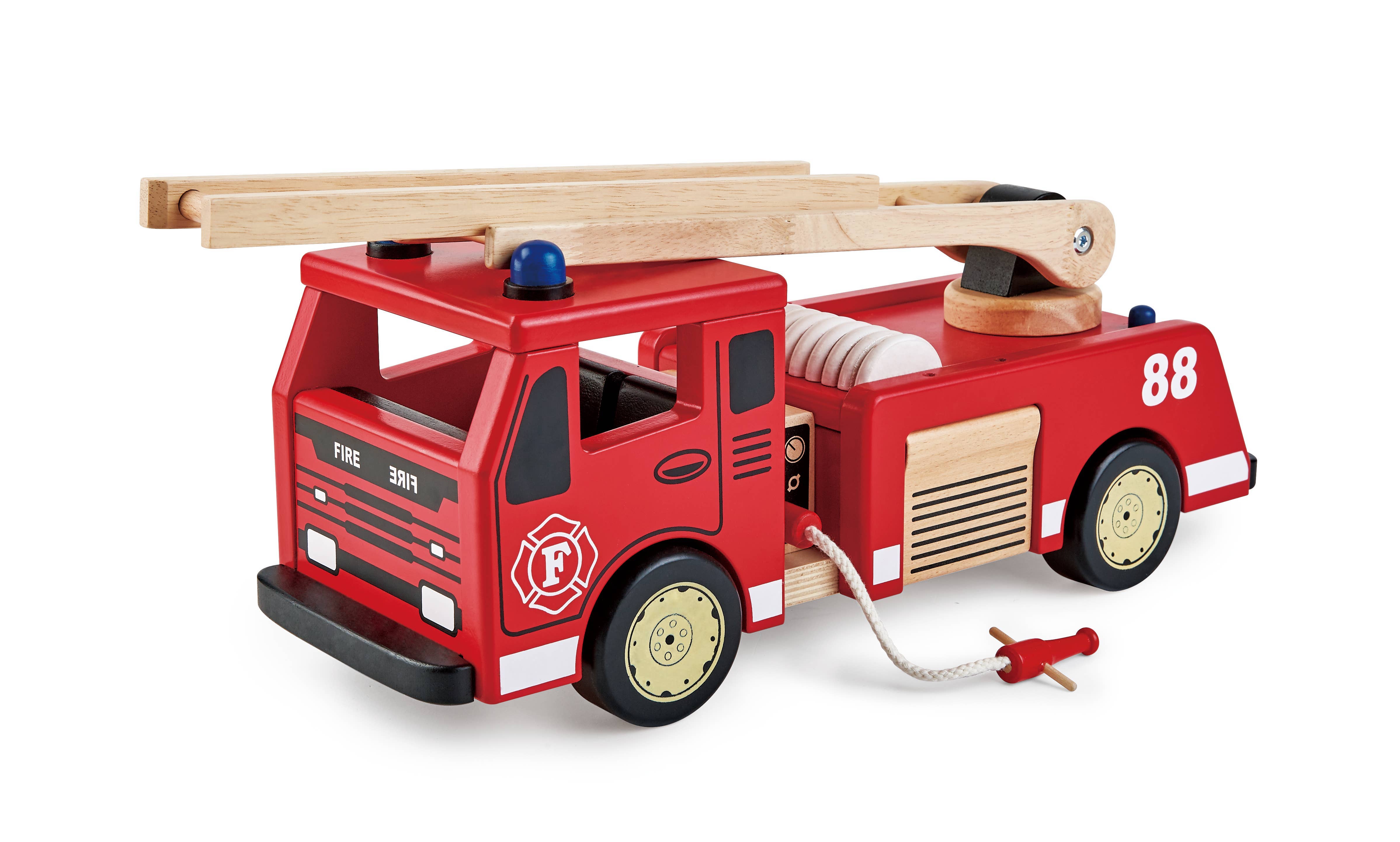 Hape Toys - Wholesale Wood Toy - Kids - PINTOY 17.5" Fire Engine