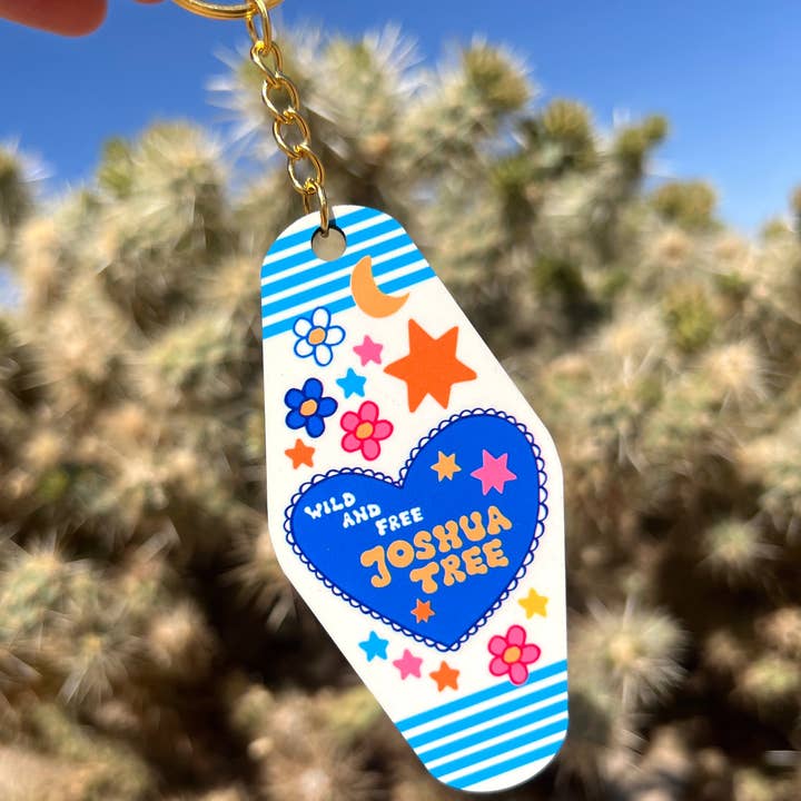 LOLALA - Your California Happiness Market 💛 - Wholesale Keychain - Women's - Joshua Tree Keychain