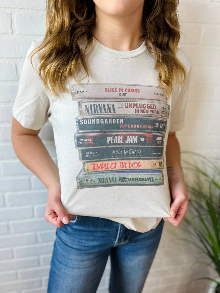 Willow Poppy - Wholesale Screen Printed T-Shirt - Women's - 90s Graphic Tee