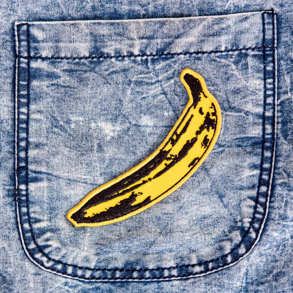 Apply Stickers - Wholesale Patch - Banana Patch (Twill) by Warhol - Iron-On Patch2