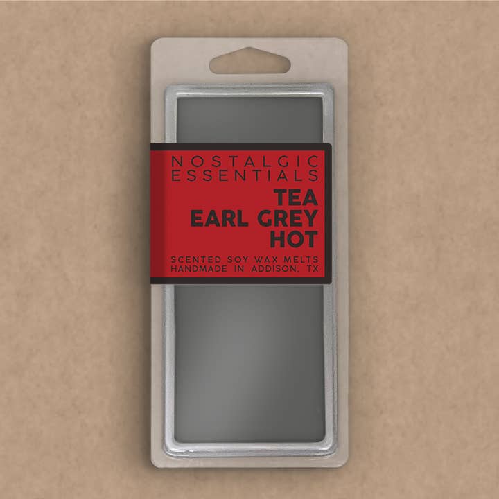Earl Gray Scented Soy Wax Melt Snap Bars for wholesale by Nostalgic Essentials