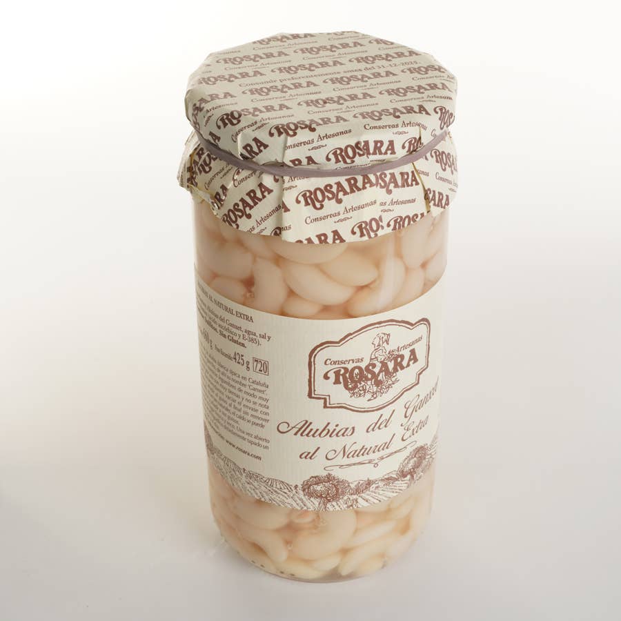 Conservas Rosara - Wholesale Beans - GANXET BEAN JAR 720 ml.1