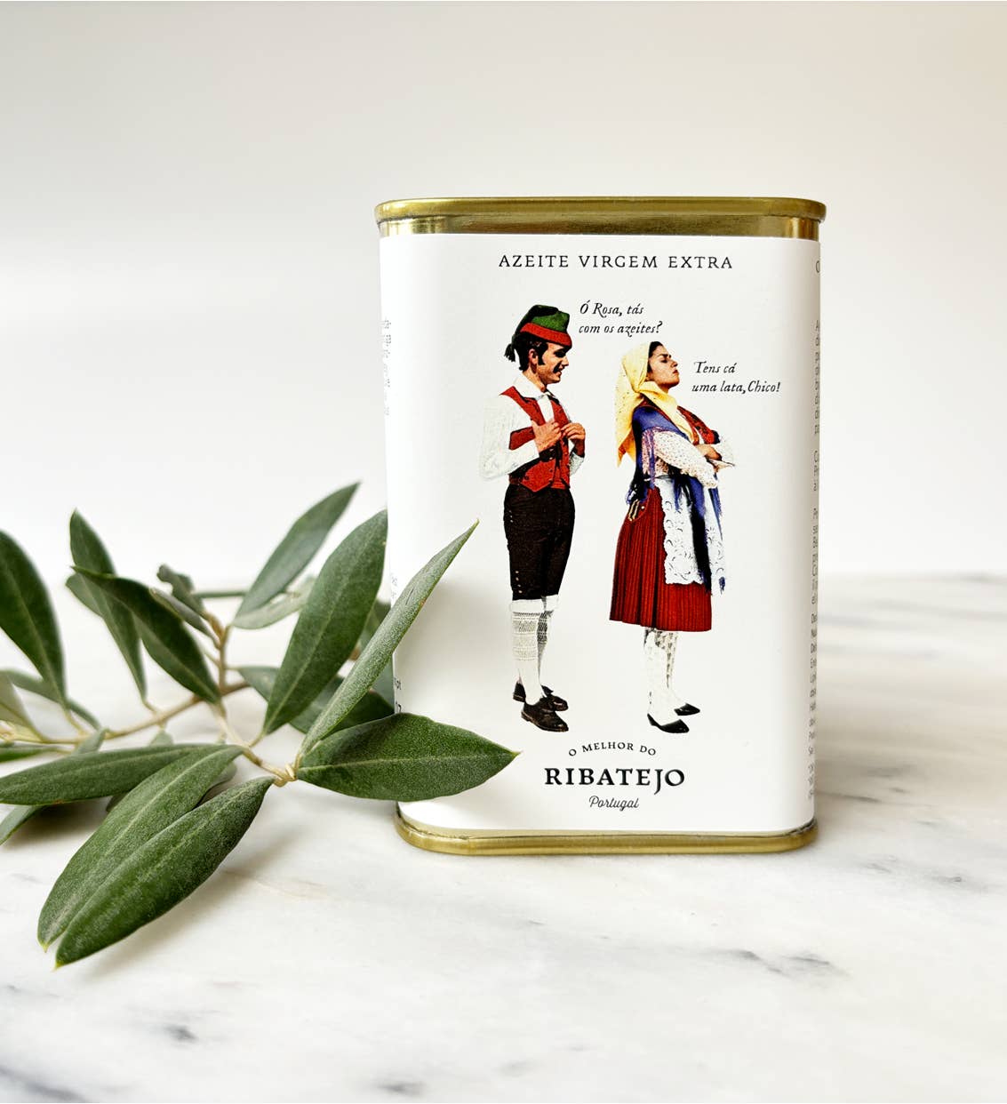 O Melhor do Ribatejo - Vendita all'ingrosso Olio d'oliva - Olio Extra Vergine di Oliva Portoghese 'Galega' - Latta da 200 ml