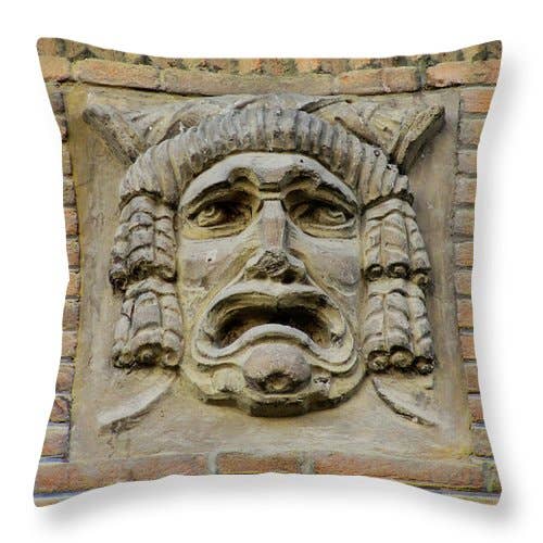 OREILLER « ART DU QUARTIER - PARTICULIER, ROME, ITALIE » pour la vente par sorayadapuzzostore