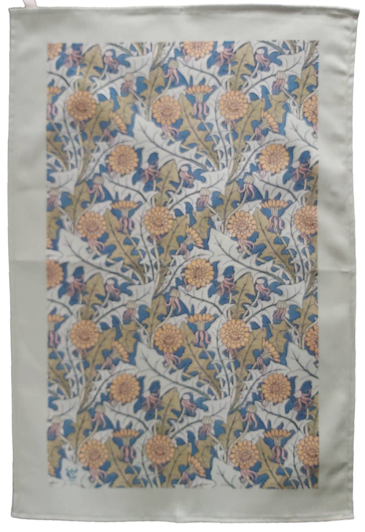 Wanda Coyne Collection - Wholesale Tea Towel - Dandelion Art Nouveau Tea Towel Antique Botanical Print
