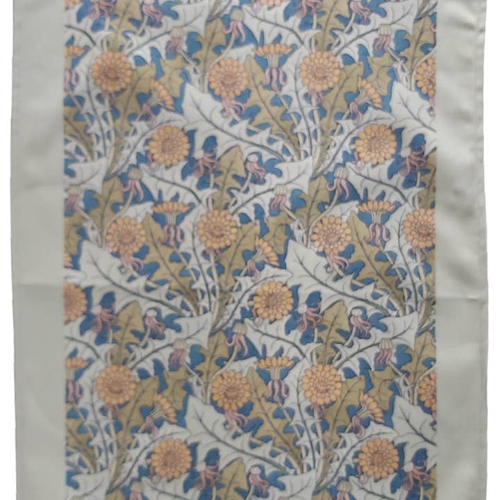 Wanda Coyne Collection - Wholesale Tea Towel - Dandelion Art Nouveau Tea Towel Antique Botanical Print0