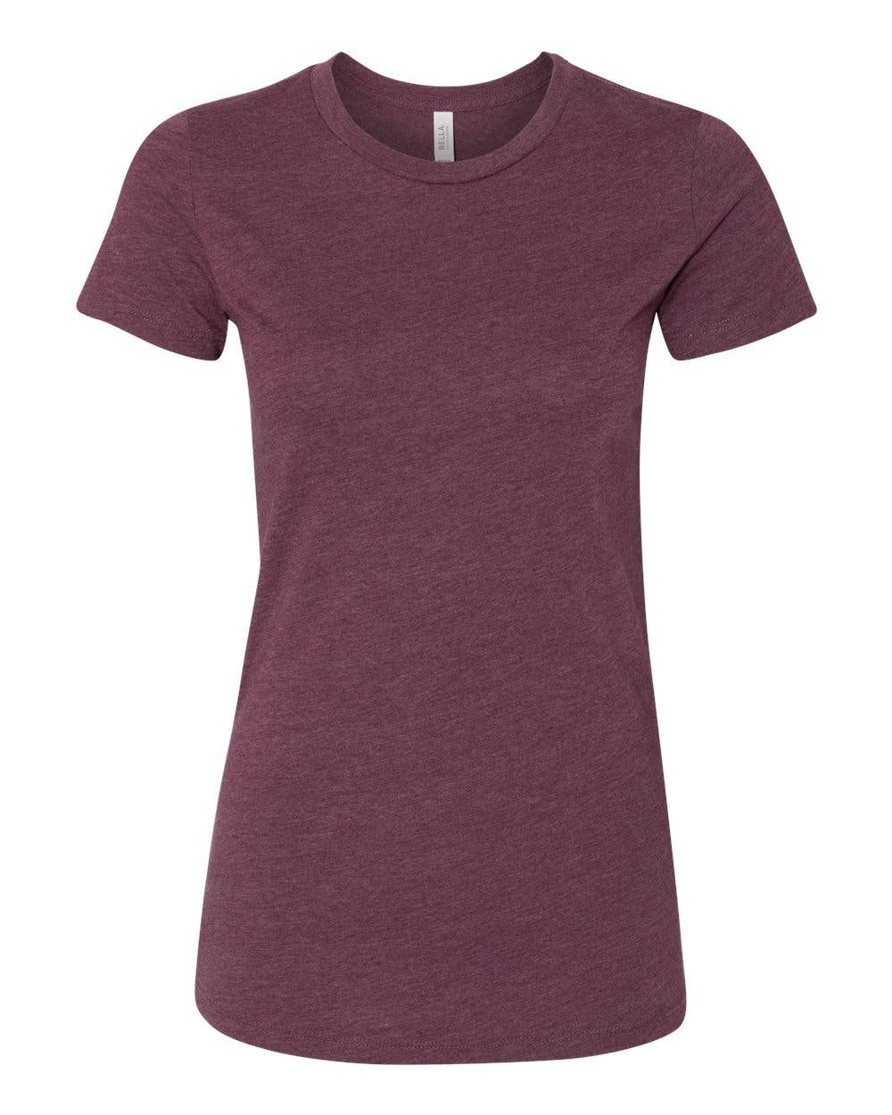 MYES BULK APPAREL - Wholesale T-Shirt - Women's - BELLA+CANVAS Women’s Airlume Cotton Crew T-Shirt20