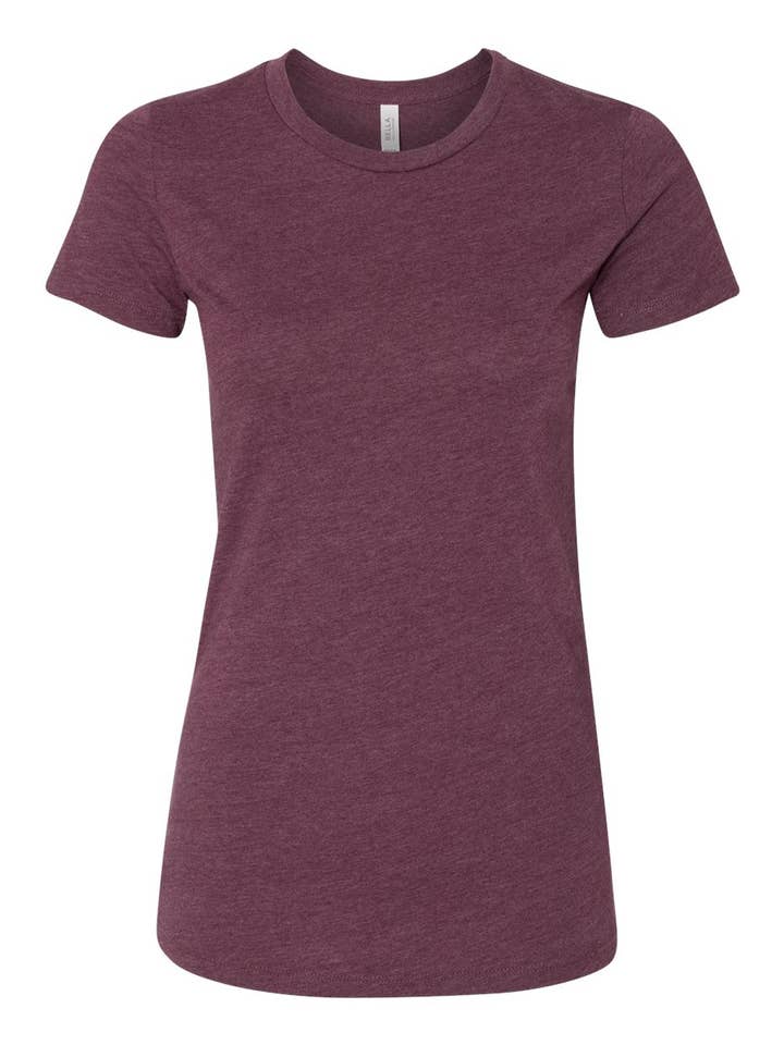 MYES BULK APPAREL - Wholesale T-Shirt - Women's - BELLA+CANVAS Women’s Airlume Cotton Crew T-Shirt20