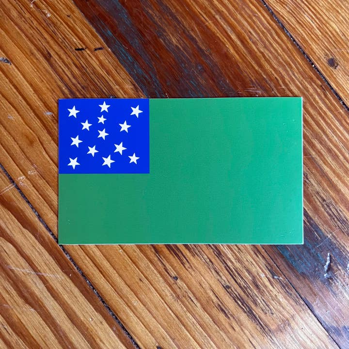 Liberty & Co. - Wholesale Sticker - Green Mountain Boys Flag Sticker