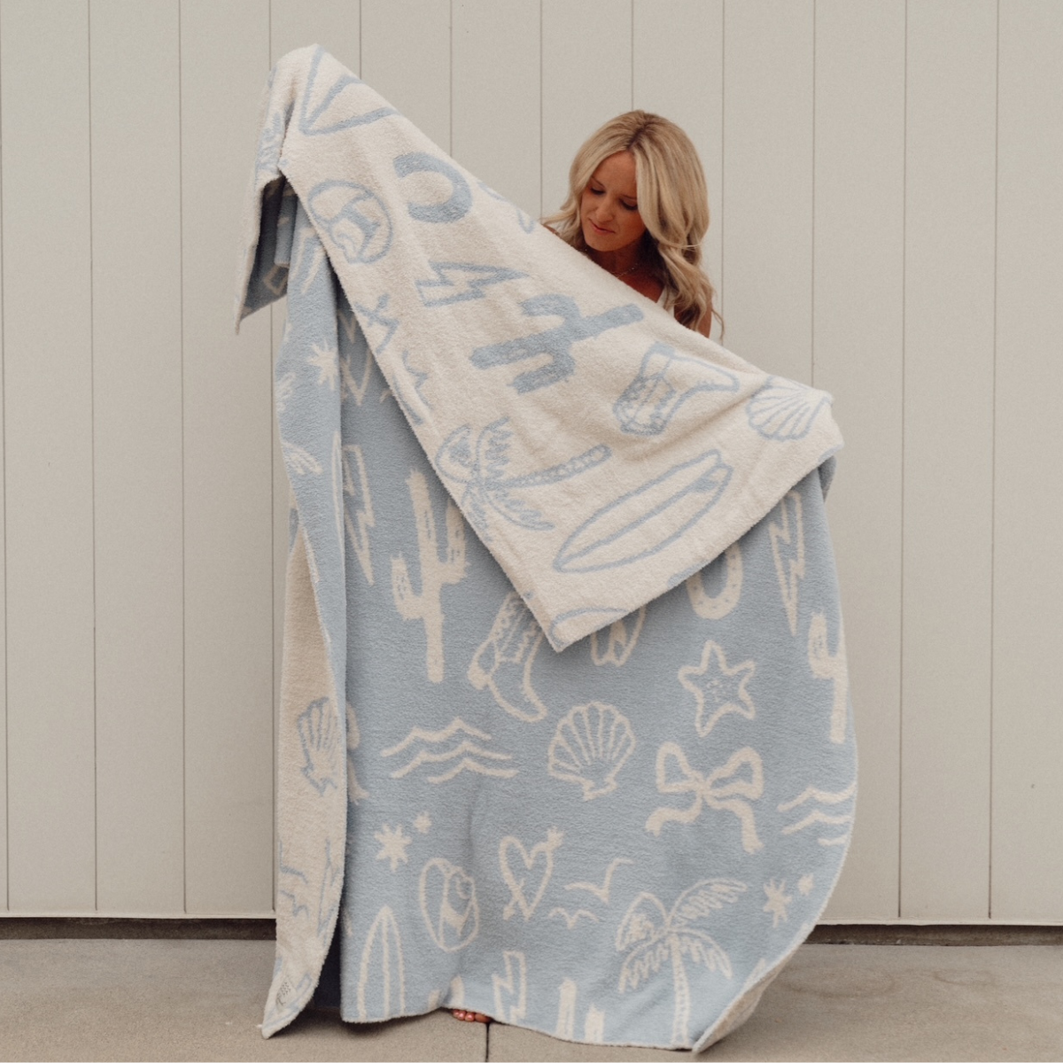 Local Beach - Wholesale Throw Blanket - Coastal Cowgirl Luxe Home Blanket4