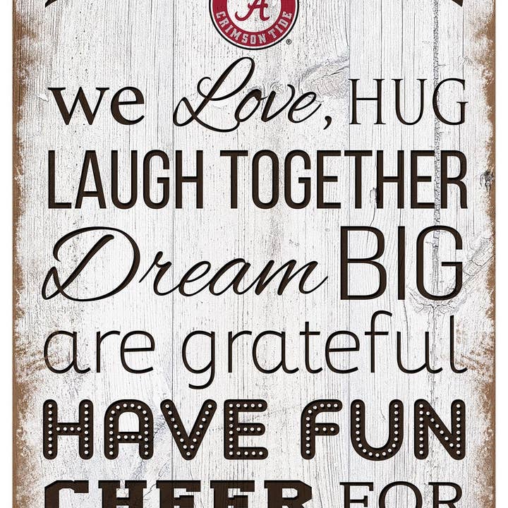 Alabama In This House 11x19 for wholesale by Fan Creations