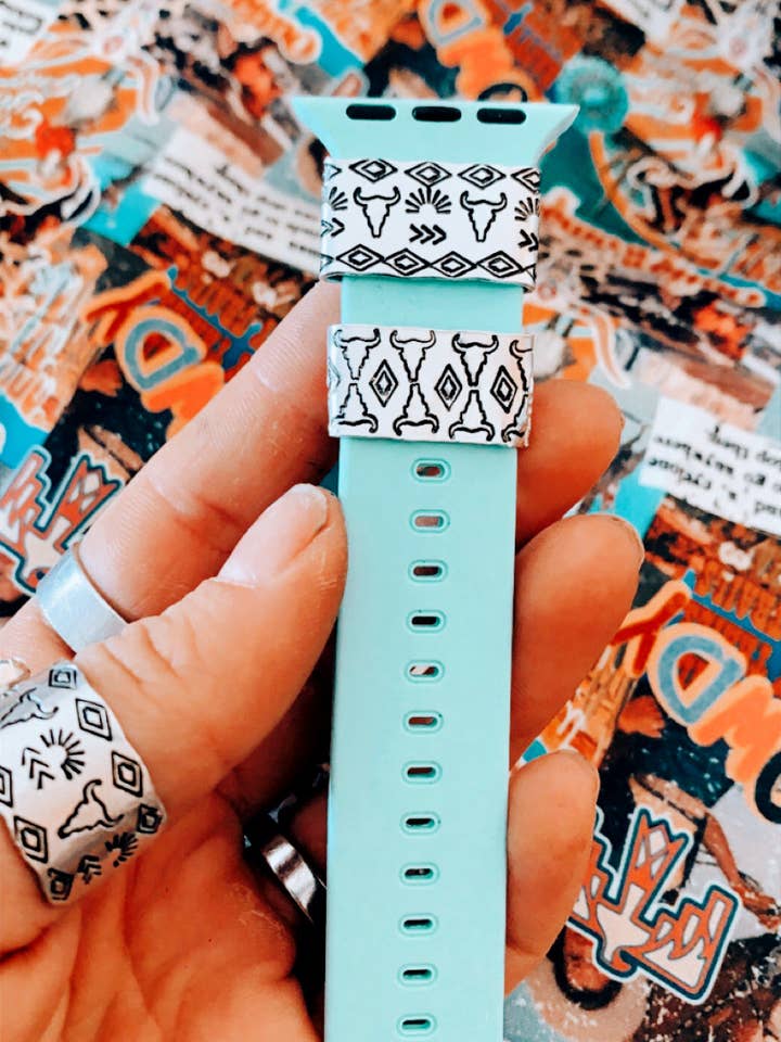 Manchette Apple Watch Santa Fe pour la vente par Diamond Basin Design Co.