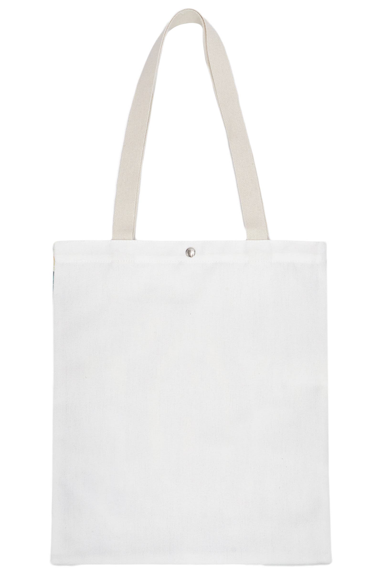 AS SHOWN Our Lady Of Guadalupe Tall Canvas Tote Bag for wholesale on Faire1