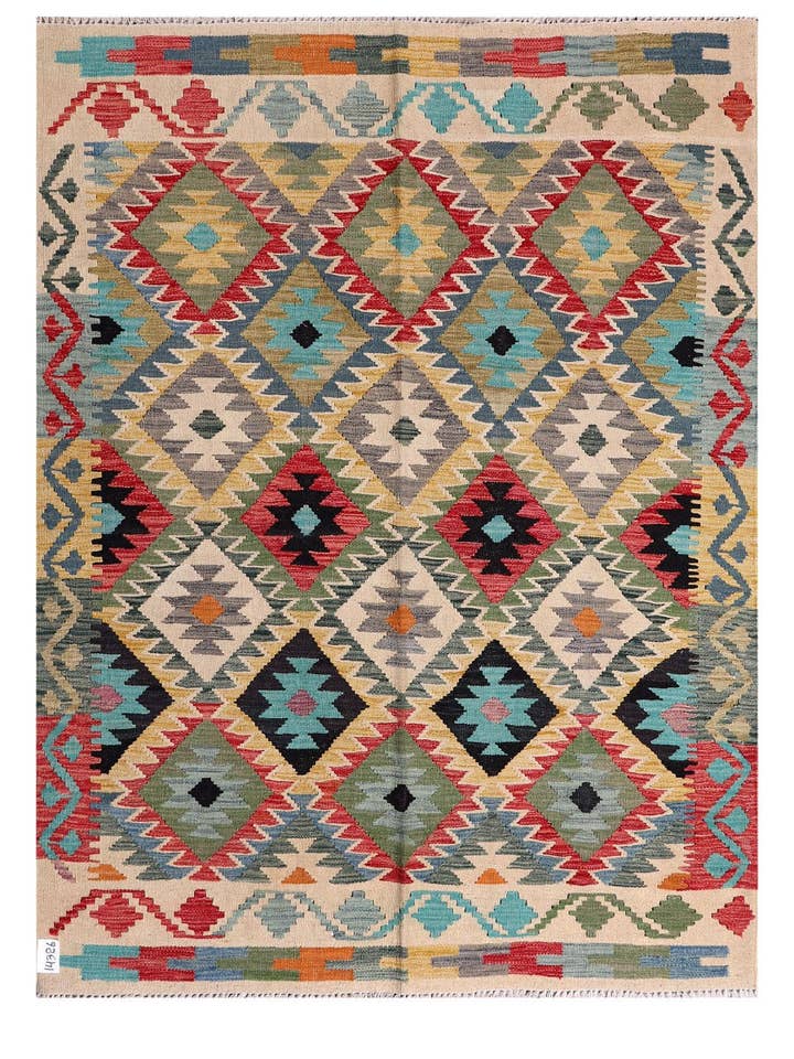Maimana Afghanistan Kilim Rug - 204 x154 cm for wholesale by Imaco Rugs