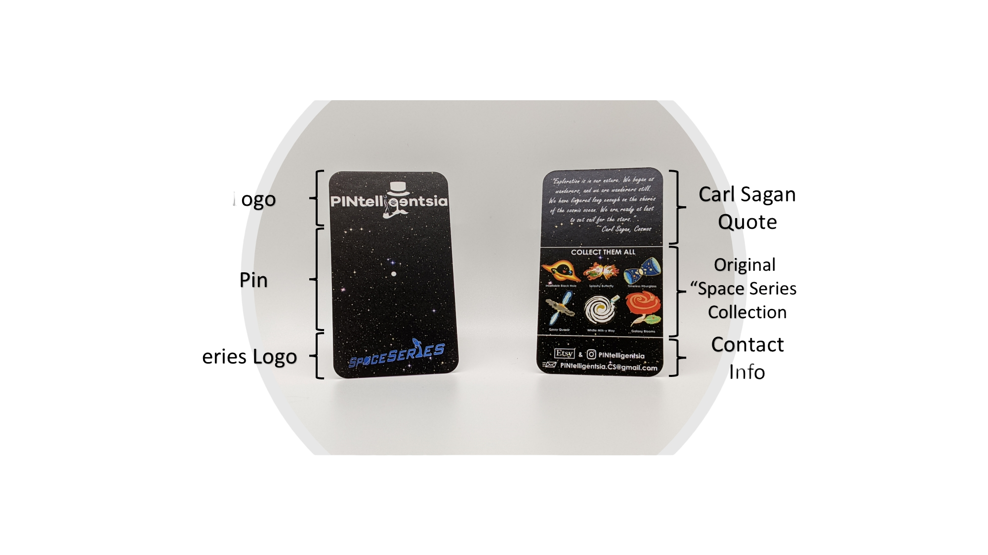 PINtelligentsia - Vendita all'ingrosso Portachiavi - Unisex - Ciondolo portachiavi bifacciale della NASA Voyager & Perseverance!7