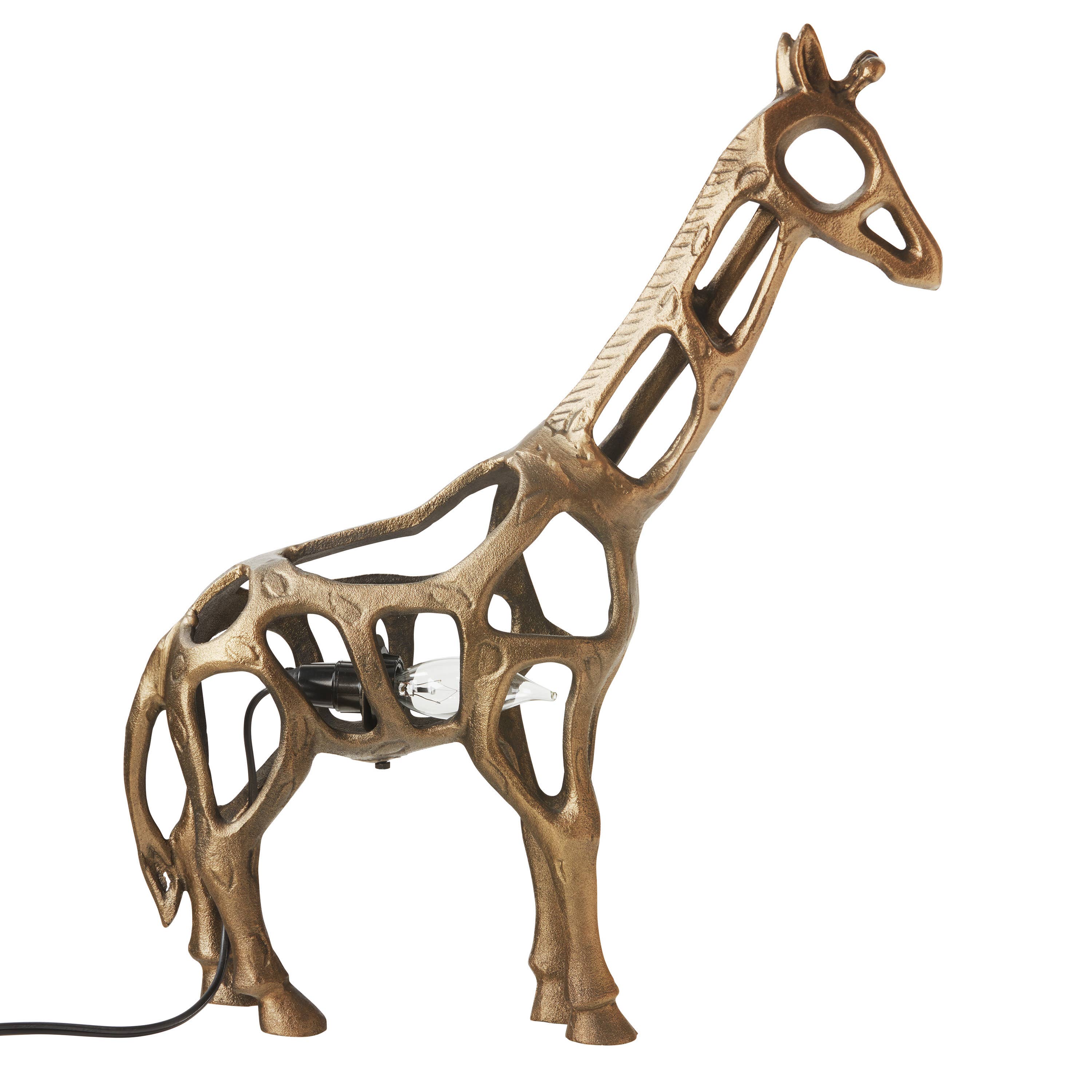 River of Goods - Wholesale Accent/Desk Lamp - 20"H Gold-Finish Giraffe Accent Lamp9