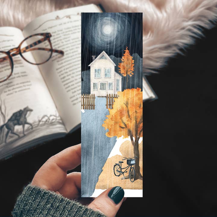 Mysterious Haunted House Bookmark for wholesale by Mirkwood Scribes