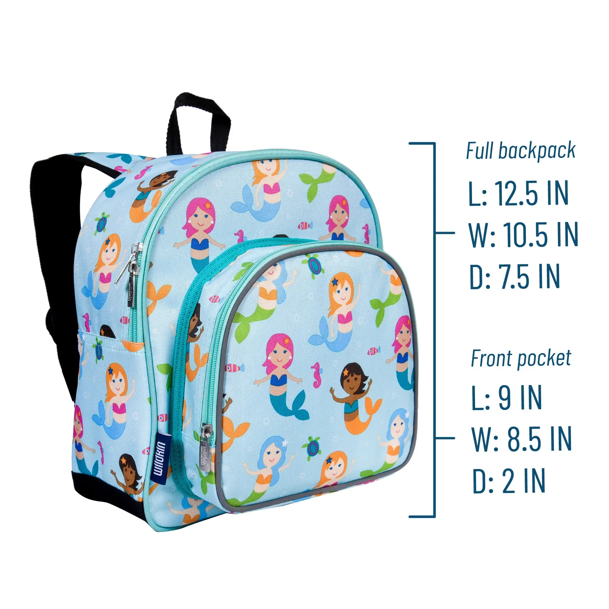 Wildkin - Wholesale Backpack - Kids - Mermaids Backpack - 12 Inch4